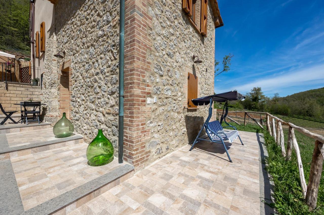 Podere Del Ciacchi Among Tuscany Greenery - Happy Rentals Montieri Luaran gambar